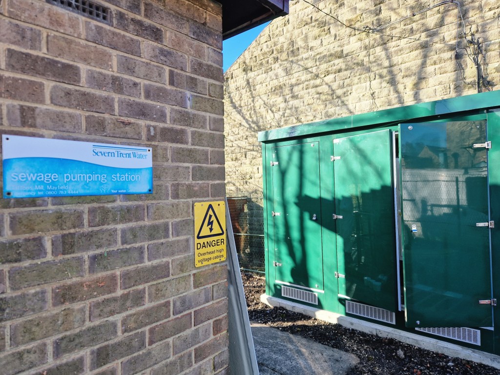 GRP enclosure door and locking system for outdoor water treatment installations
